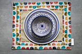 Boho Geometric - Jute Tablemats & Runner